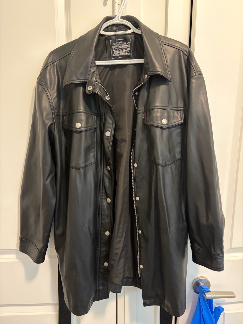 Levi's Women’s Black Faux Leather Jacket